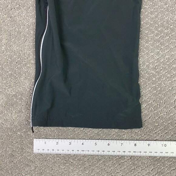 Nike Woven Track Pants Men's Large Black Dri-Fit Ankle Zip Stretch 427149 015 - Picture 14 of 16
